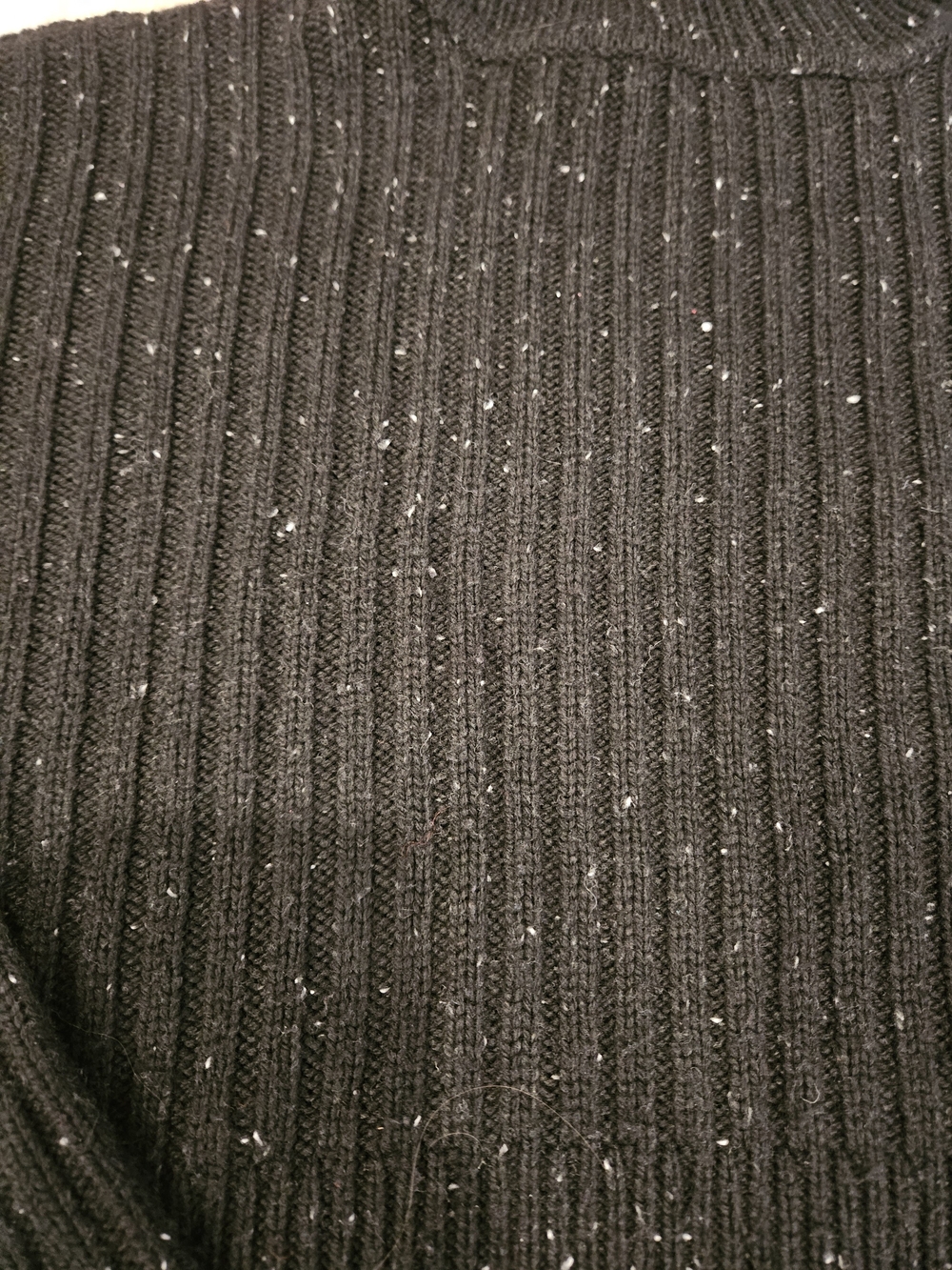 Michael Kors Dark Charcoal Ribbed Turtleneck Sweater - Picture 2 of 4